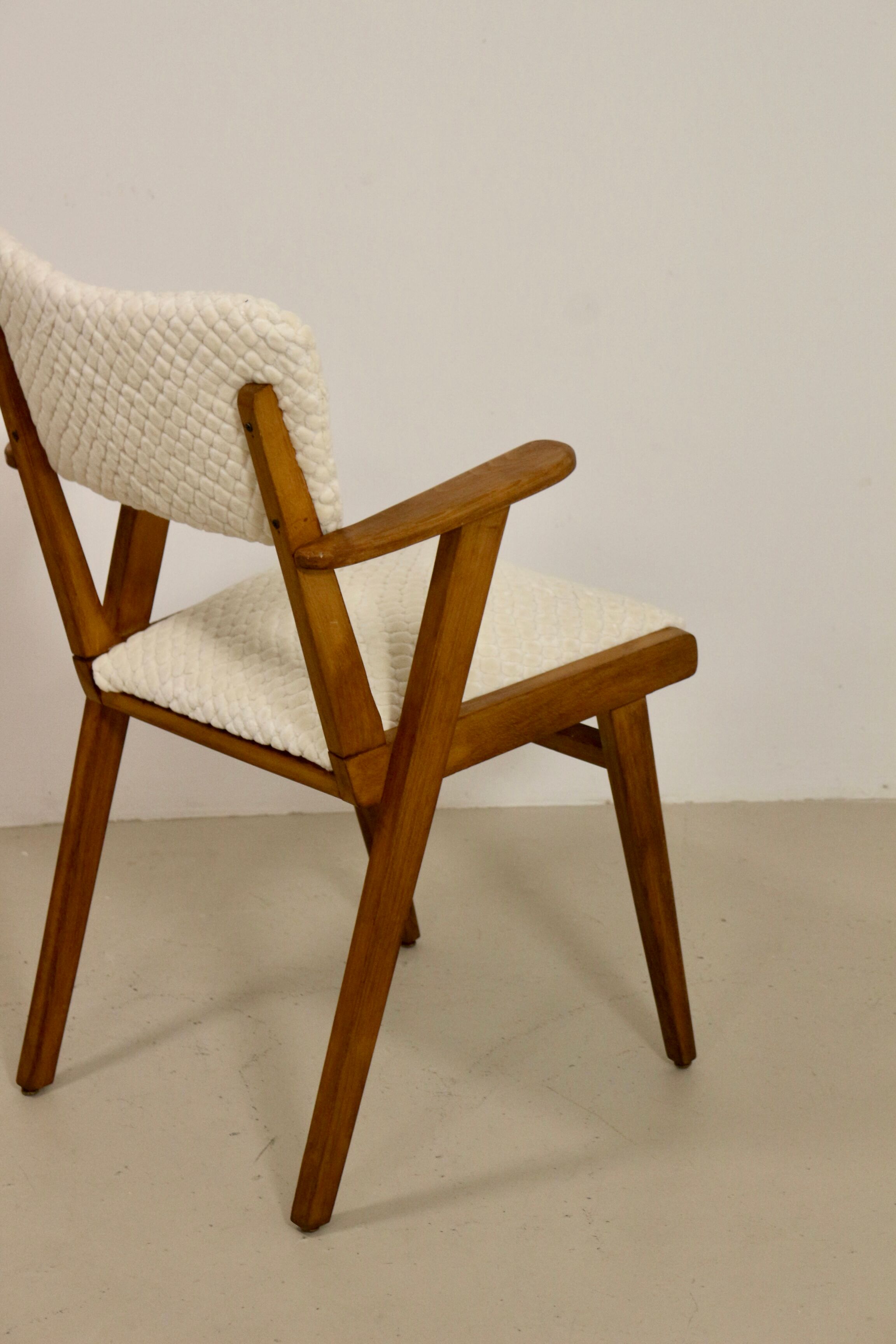 Scandinavian wooden chair 1950