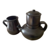 Coffee pot and milk jug by Jean Dubost