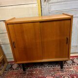 Vintage sliding door side cabinet design 60/70
