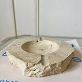 Travertine ashtray