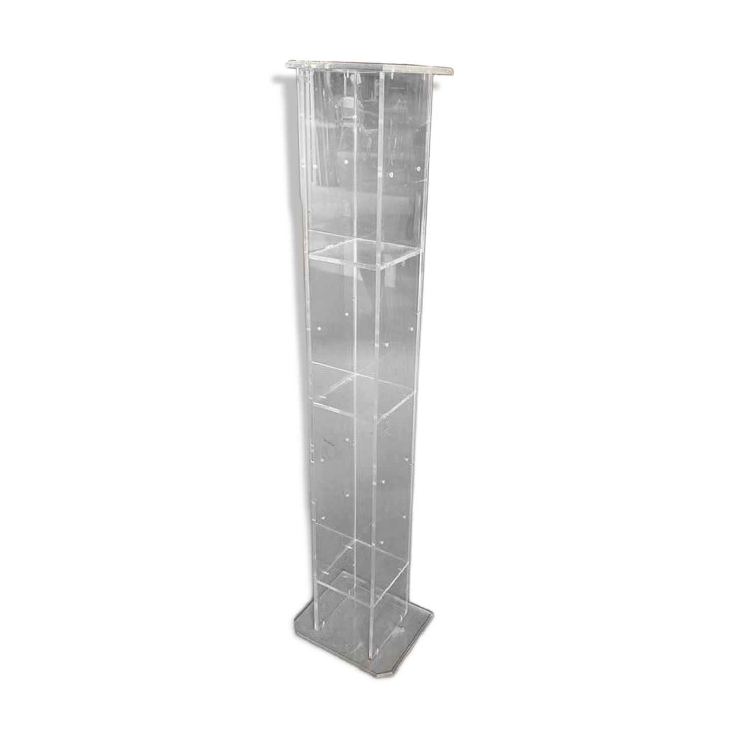 Etagère vintage en plexiglas