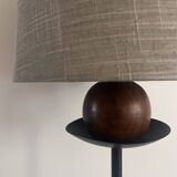 Wrought iron floor lamp