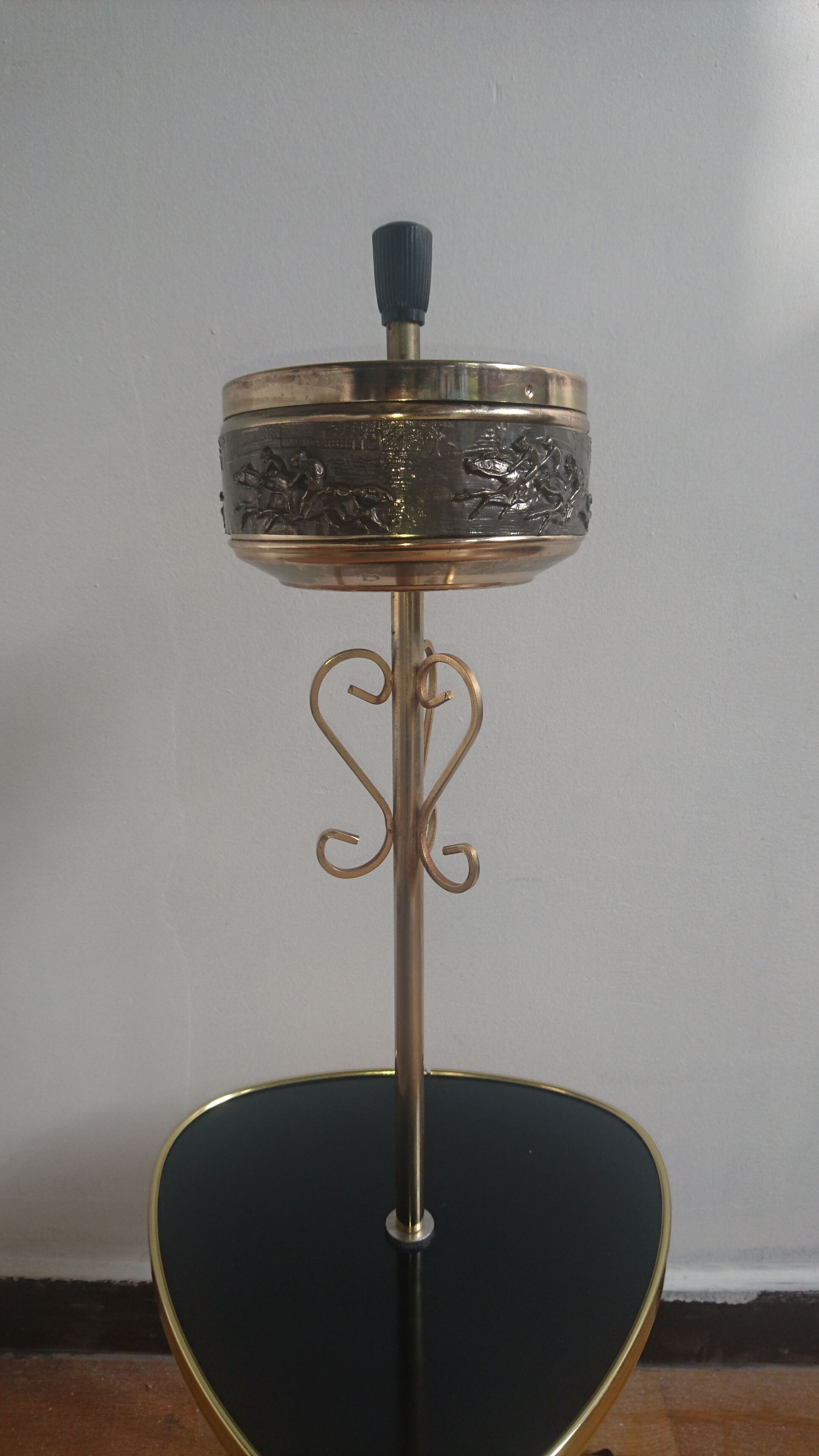 Vintage standing ashtray