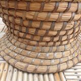 Cache pot en paille