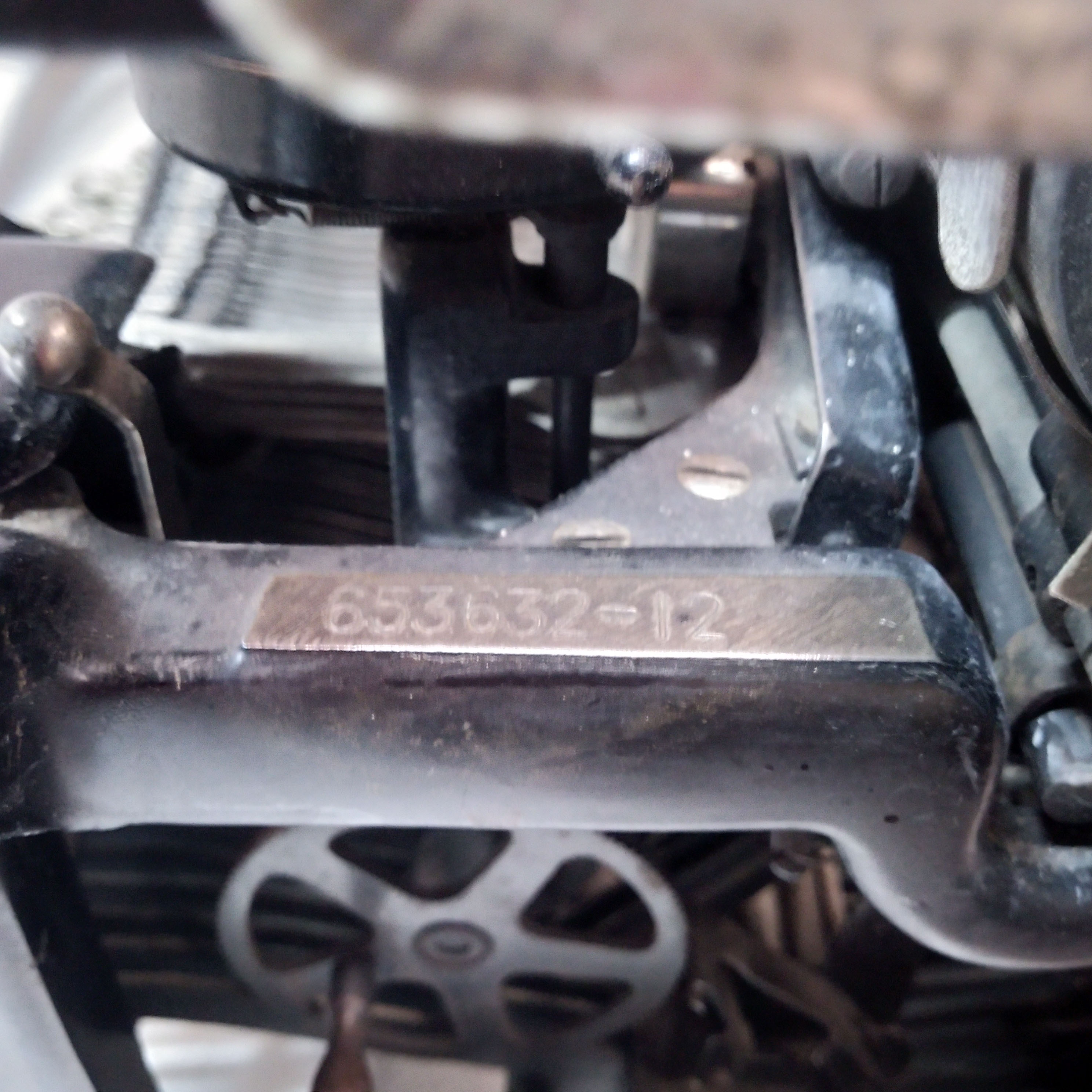 Underwood typewriter 1900