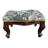 Louis XV style baroque footrest antique