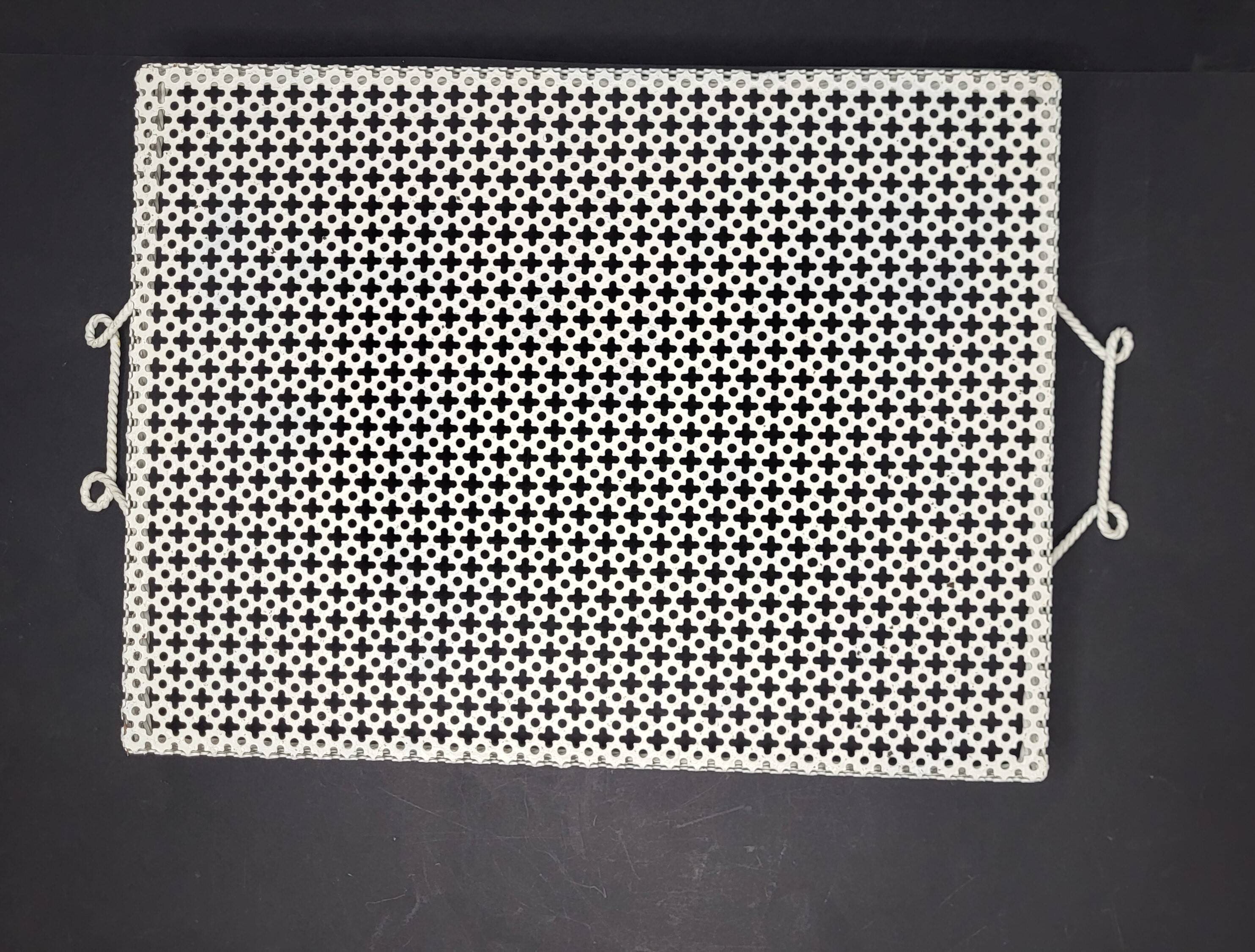 Perforated metal tray Matégot