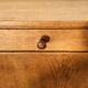 Oak bedside tables (x2); Italy 60s