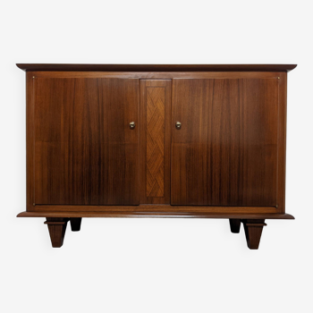 Art Deco style sideboard in rosewood and sycamore circa 1950