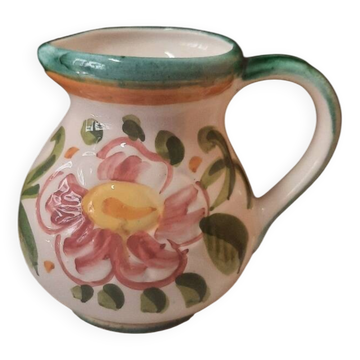 Italian ceramic pitcher