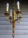 Antique gilded bronze chandelier in Louis XVI style, 4 lights, in working condition - 3.2 kg!