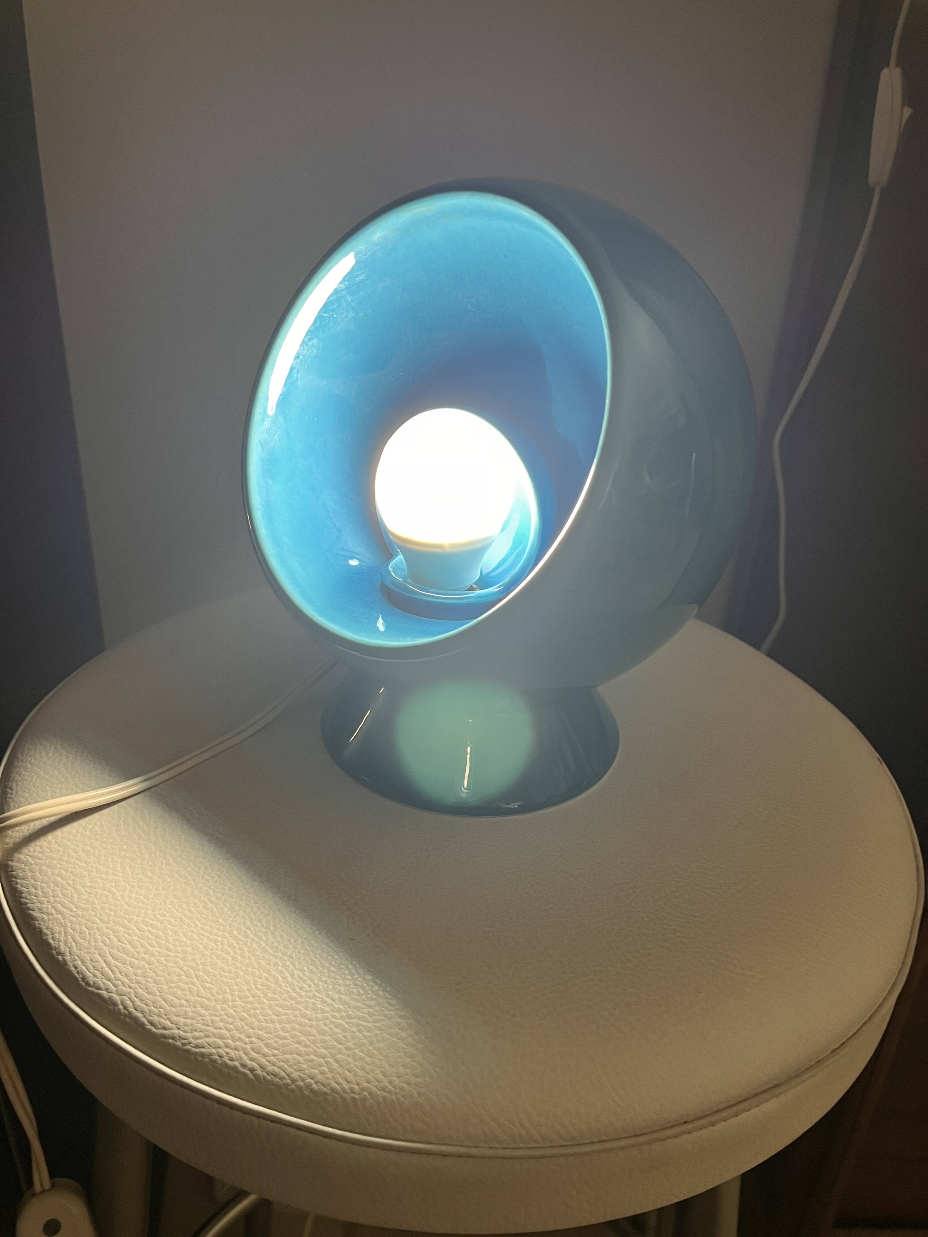 SC3 ceramic lamp Marcello Cueno 1960