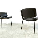Vintage Conseil Chairs by Pierre Guariche 1950's, France