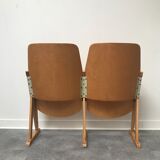 Fauteuils de cinéma en bois