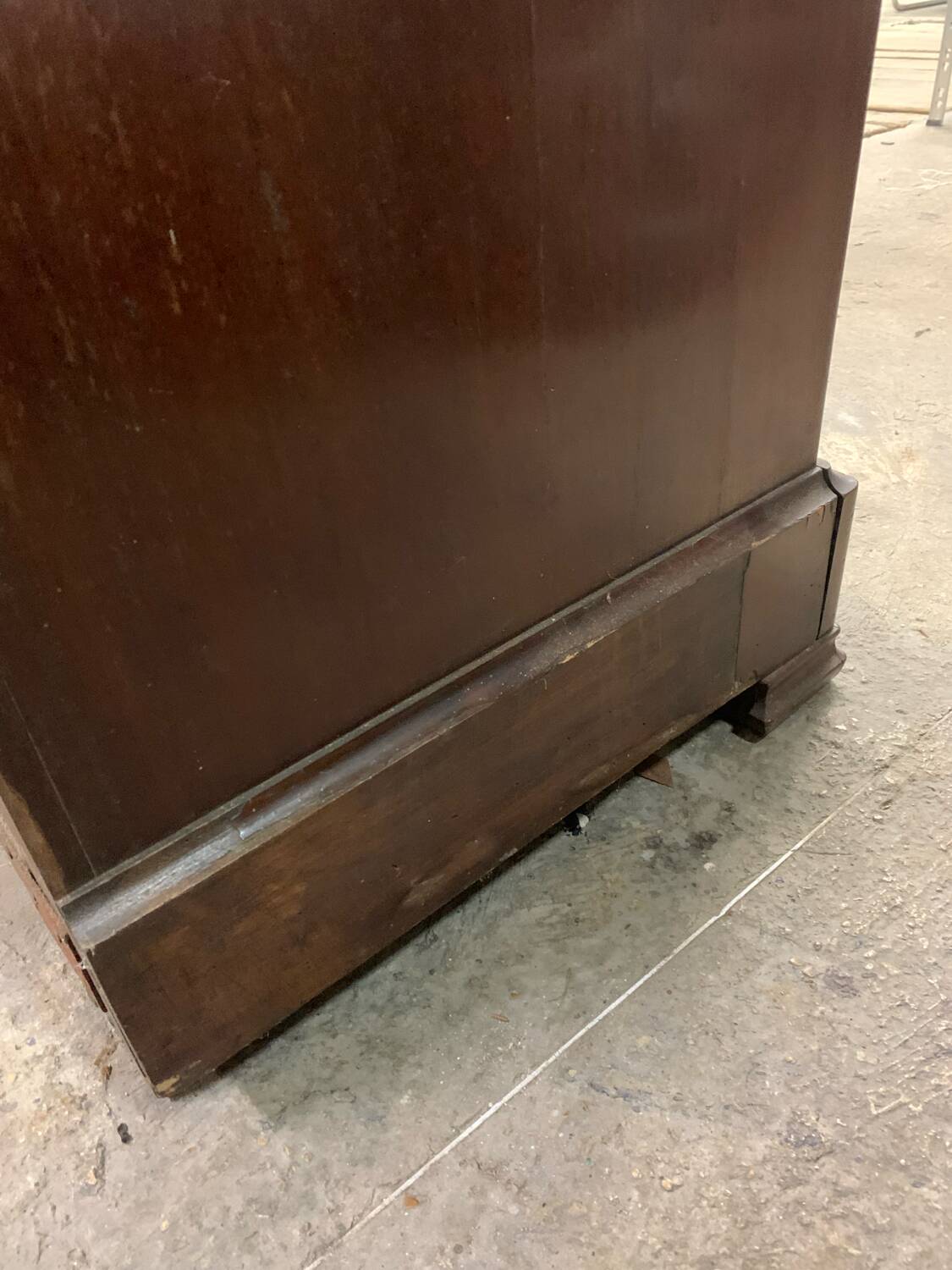 Antique Louis-Philippe chest of drawers, 19th century secretary