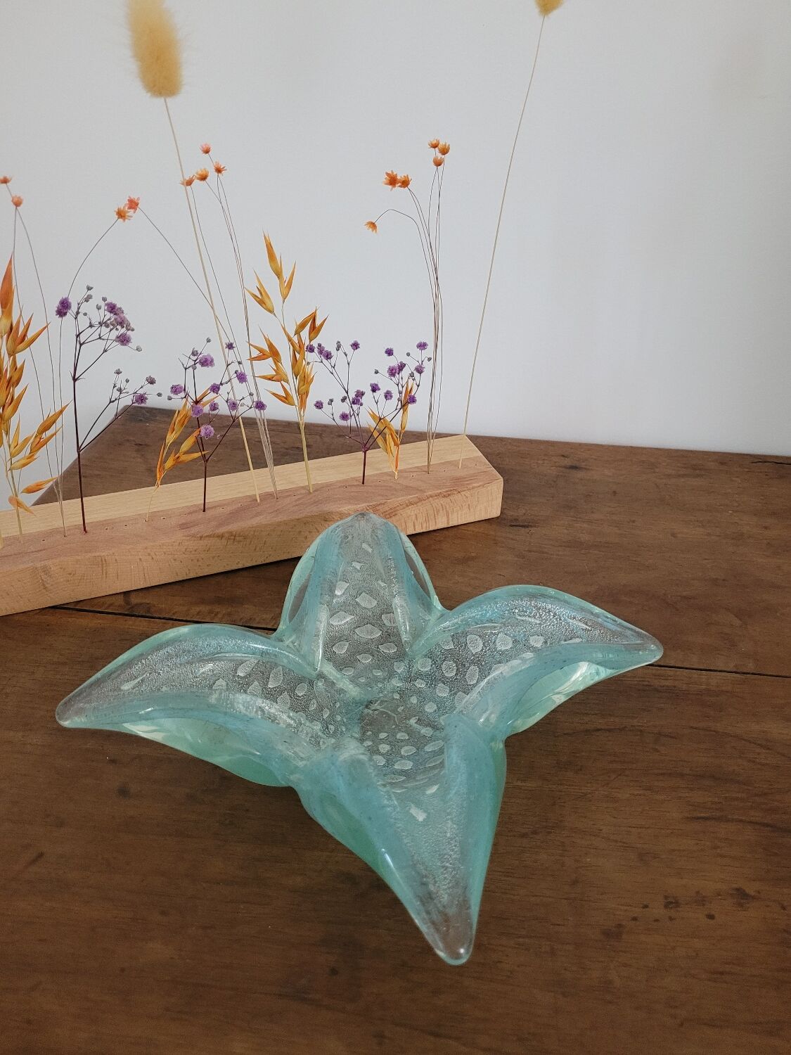 Murano glass pocket emptier