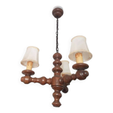 Lustre ancien en bois
