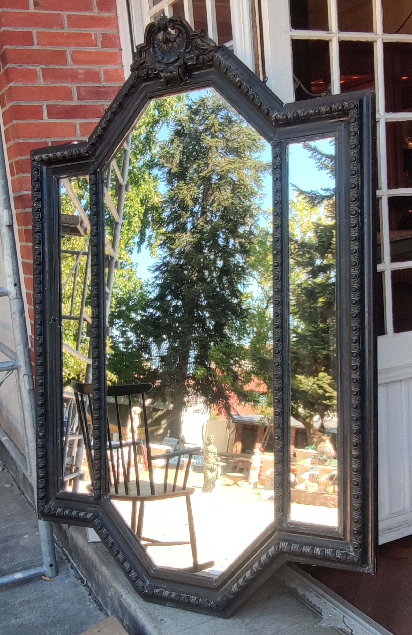 Mirror closed screen 122x176cm