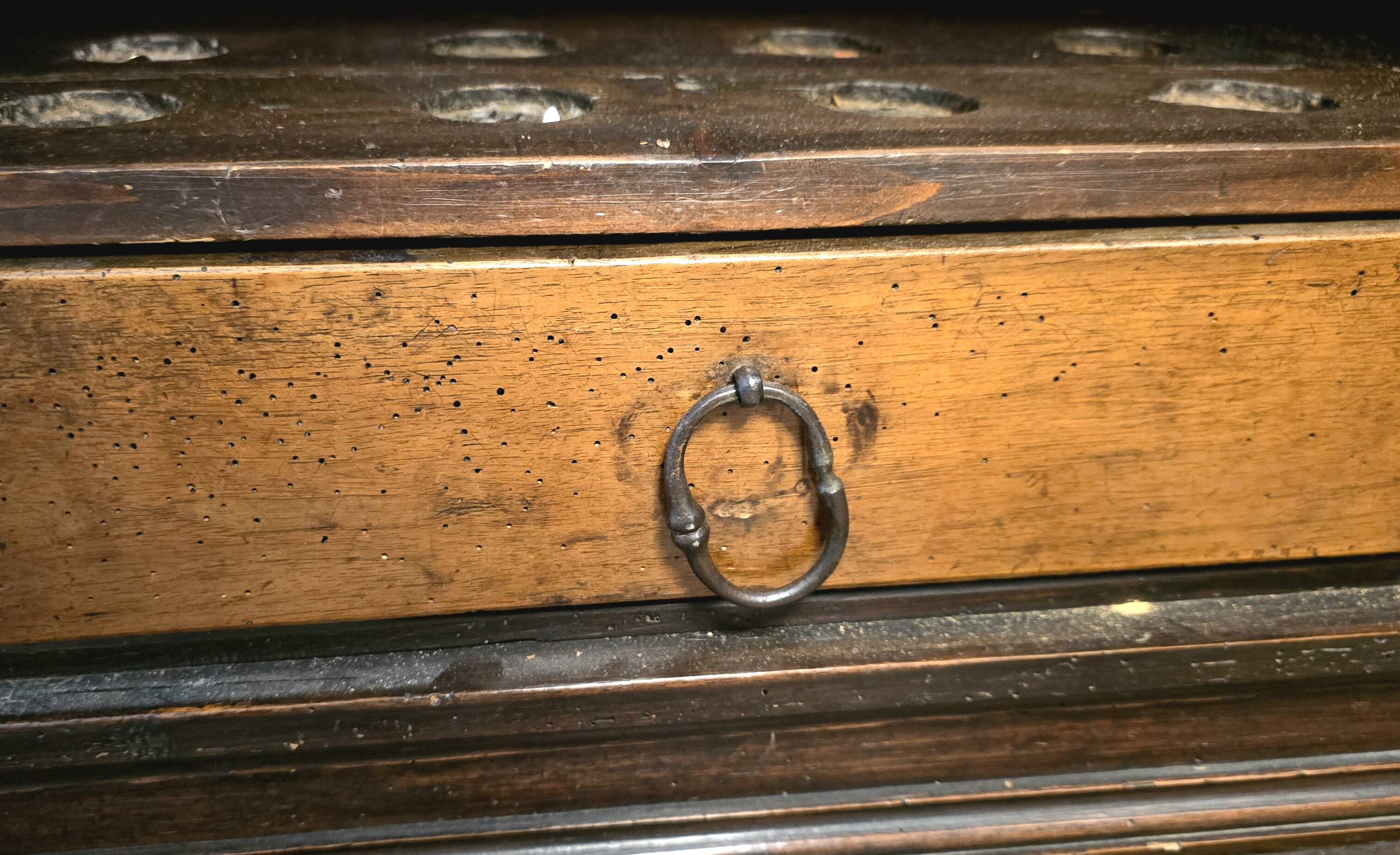 18th century oak bonnet maker