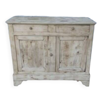 Parisian style sideboard in natural wood