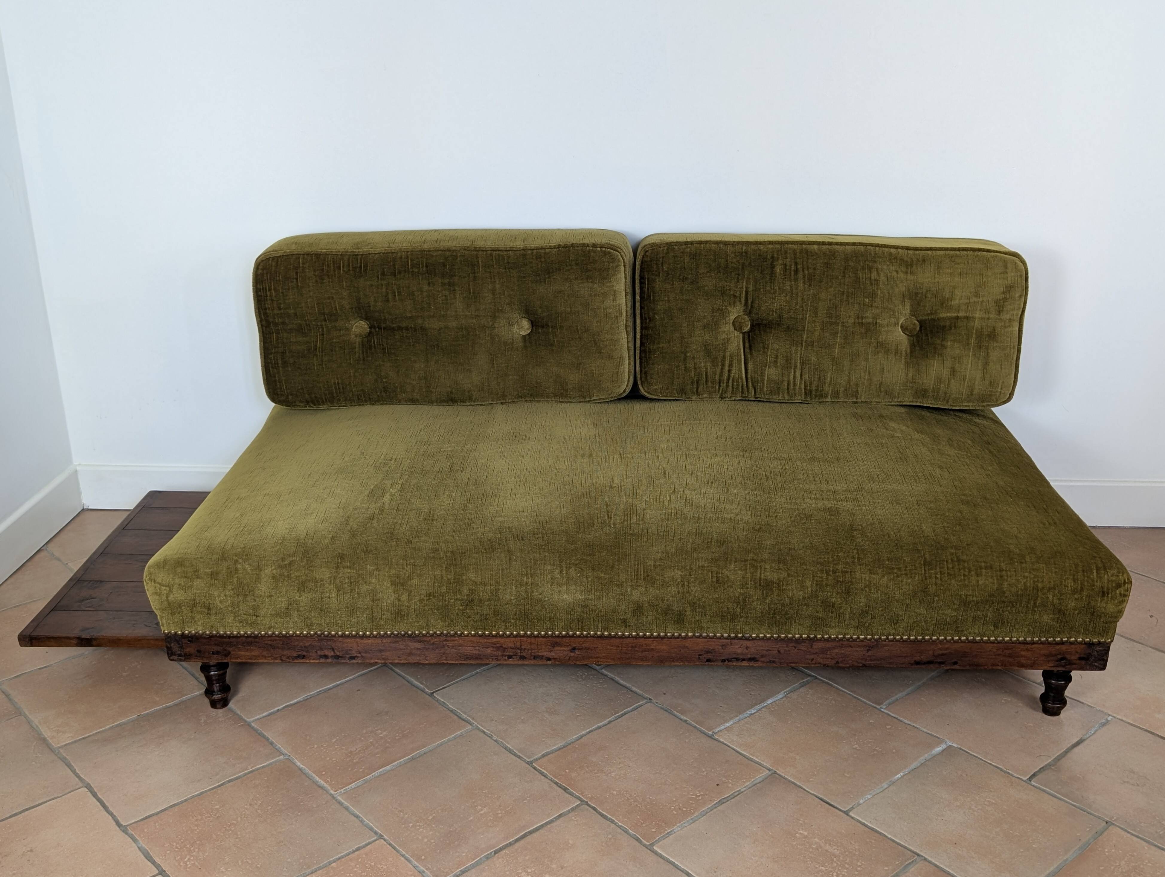 Canapé Day Bed velours