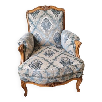 Fauteuil ancien style Louis XV