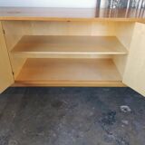Sideboard in blond wood, 1970
