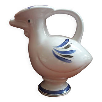 Vintage zoomorphic ceramic vase from Biot