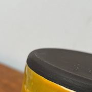 Minimalist carafe vase by BKW Böttger Keramik Wandsbek, Hamburg, Germany, 1960s.