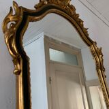 Vintage mirror in wood
