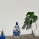 Pot couvert Delft bleu et blanc