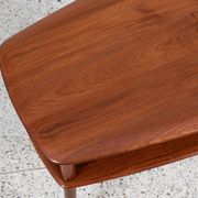 Table d'Appoint Danoise Mid-Century en Teck par Peter Hvidt & Orla Mølgaard-Nielsen