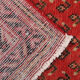 Tapis coureur en laine traditionnelle orientale Paisley tissée à la main - 105x420cm