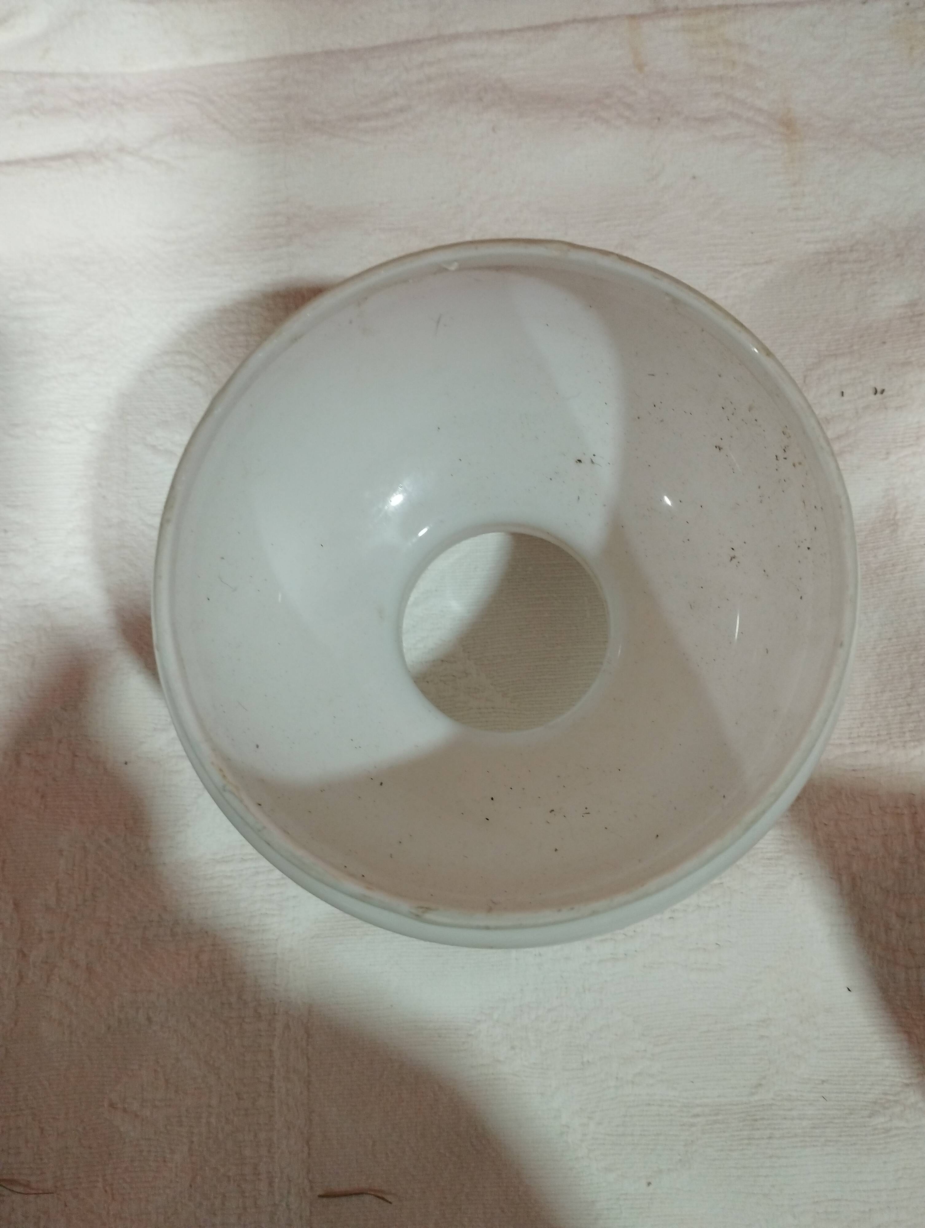 vintage opaline lampshade