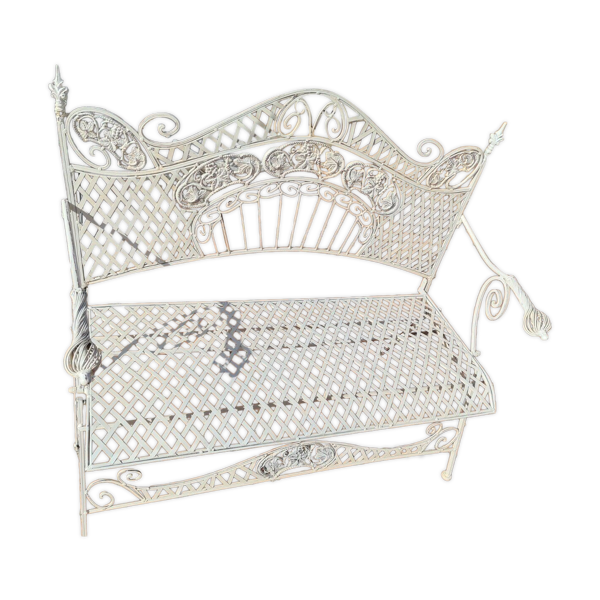 Banc de jardin en fer
