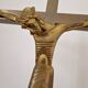 Jean Lambert-Rucki (1888-1967) - Importante sculpture en bronze doré - Christ en croix - Signée