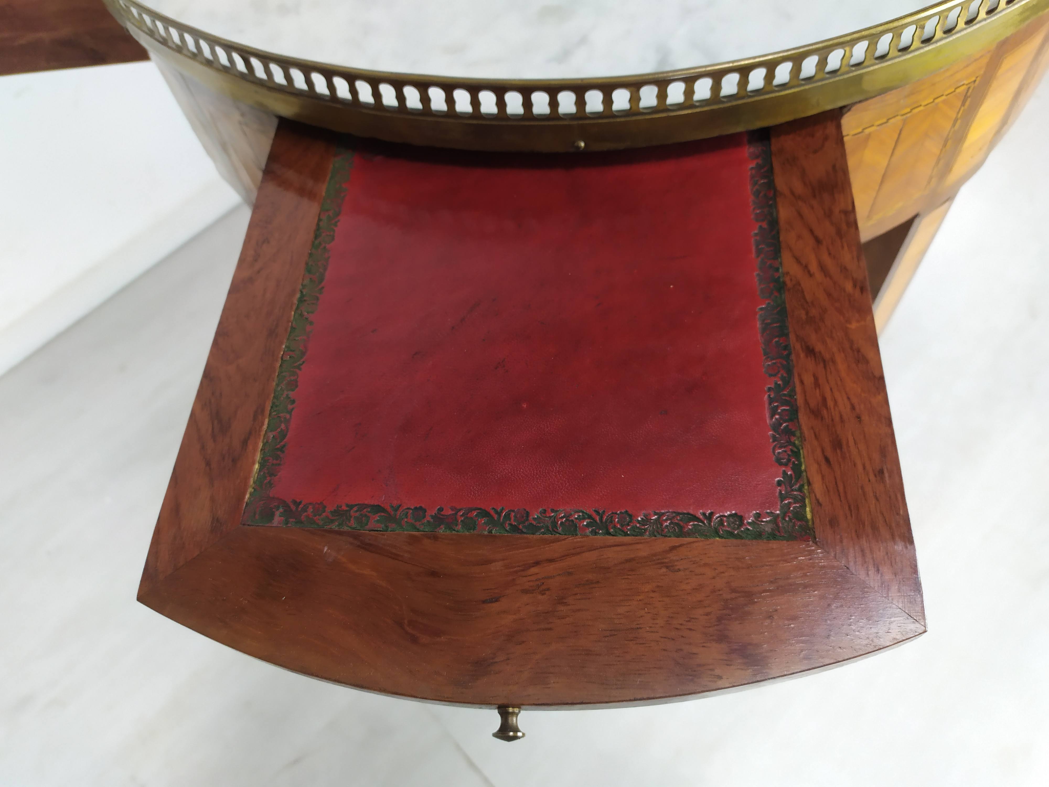 Louis XVI hot water bottle table