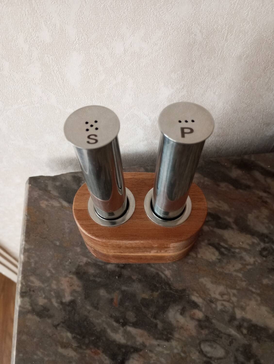 Salt and pepper shakers