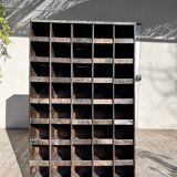 metal mail rack shelf 1950