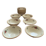 Vintage antique ceramic bowls