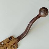 Old wall hook coat rack