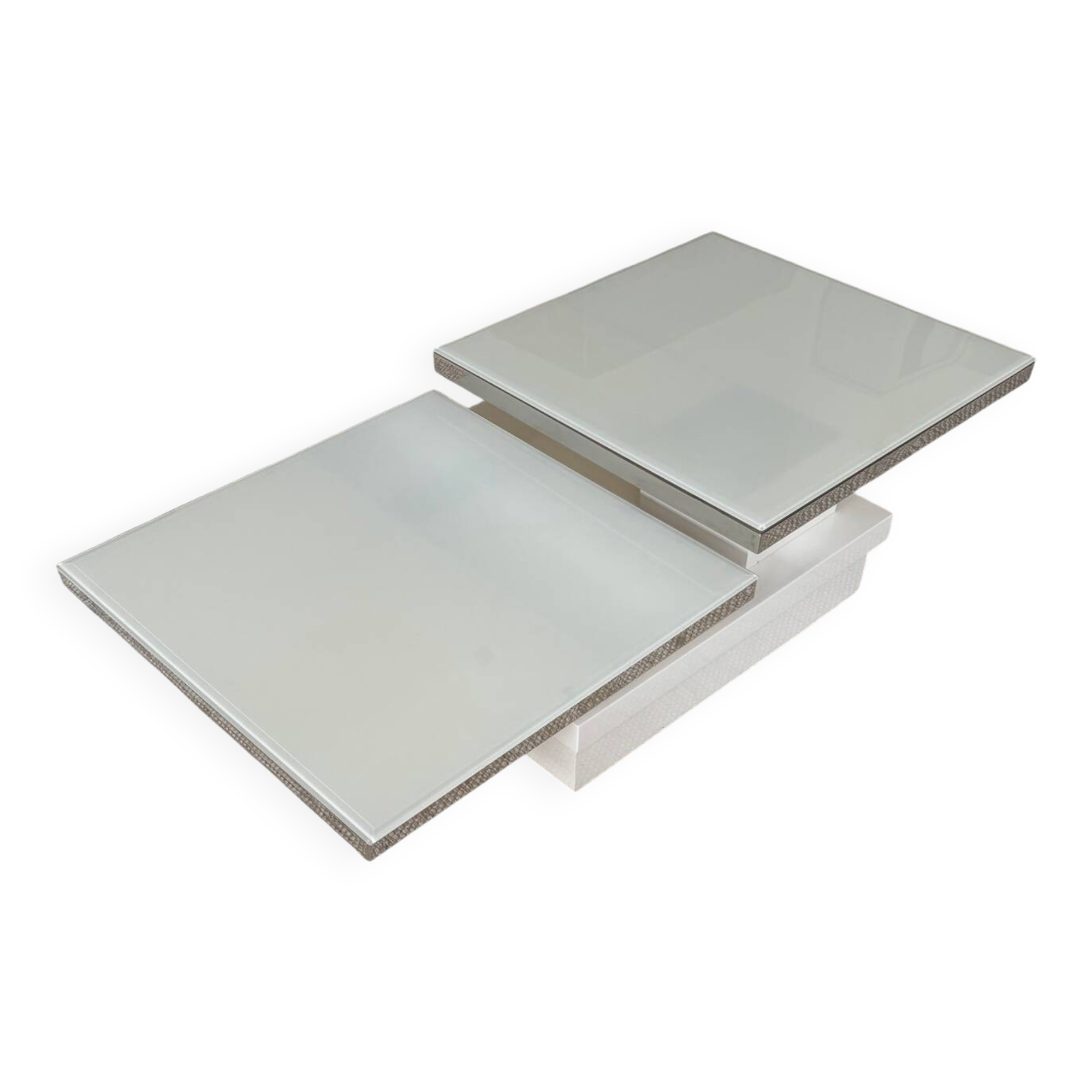 Lacquered modular coffee table Sigma