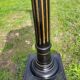 Napoleon III stand column in blackened wood and gold, mid-19th century