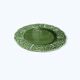 Assiette moyenne feuille de chou