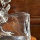 Curved Crystal Whiskey Decanter
