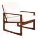 Fauteuil en teck danois des années 1960.