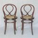 2 chairs N°20 bistrot bois- curved by Lebrun, France- 1890