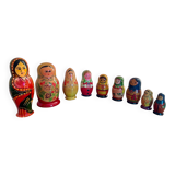 Lot of Russian dolls