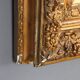 Antique carved and gilded wooden mirror, Italy, 19th century