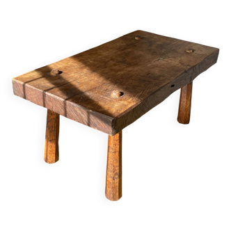 Wooden coffee table